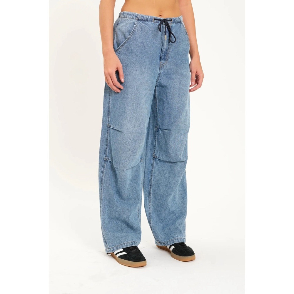 DAZE Denim Jetset Jogger Sz 26 (29) High Rise 90's Retro Cinched Ankle MSRP $122 - Picture 3 of 14